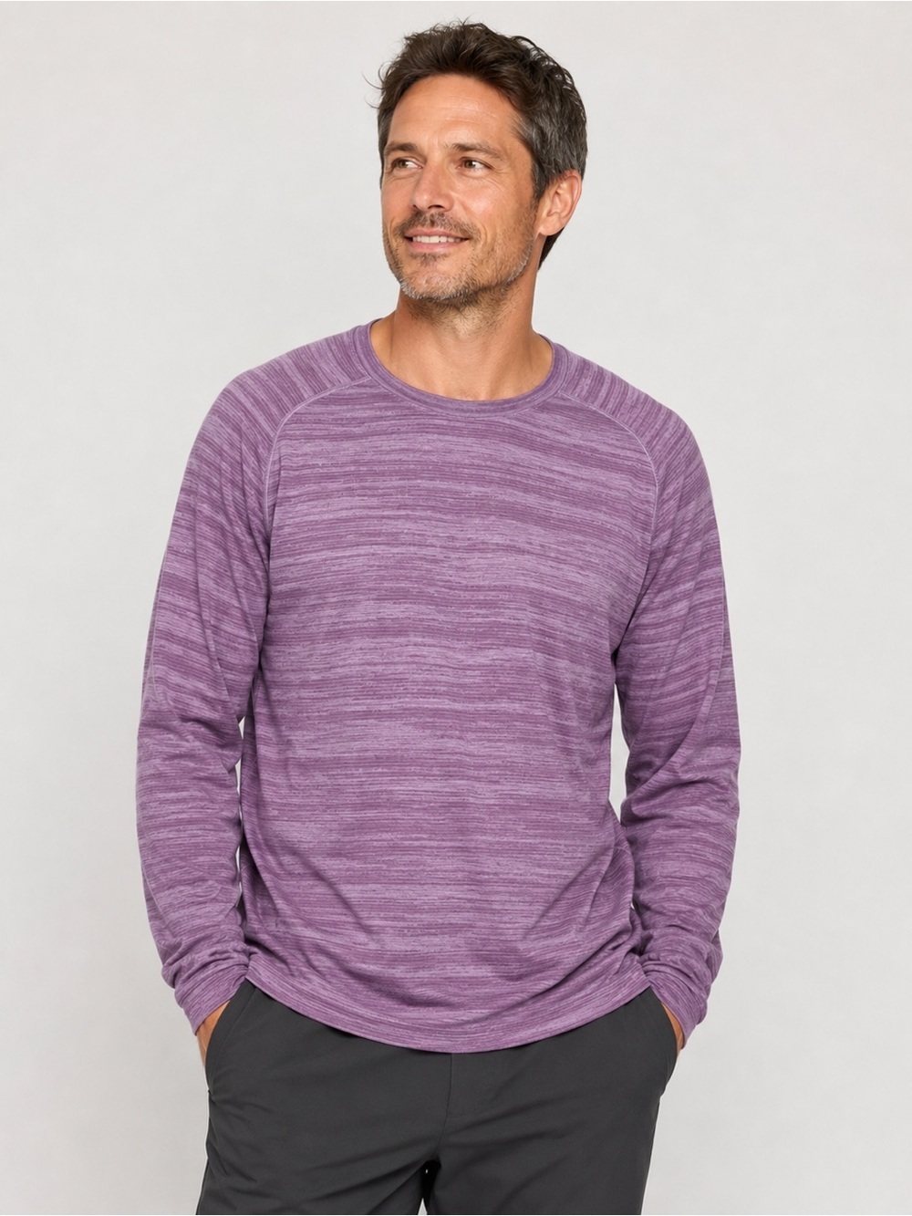 Lululemon Metal Vent Tech Size 2XL Long Sleeve Shirt Gray Performance Running